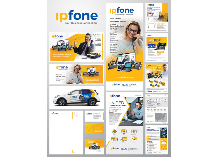 IPFone Branding by Federico Pallas