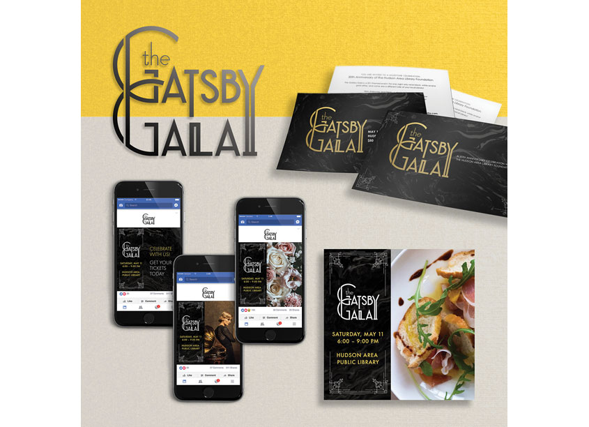 Gatsby Gala Branding by Christiansen Creative