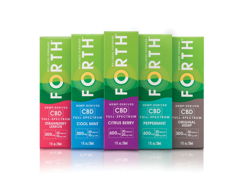 Forth CBD Packaging by Little Big Brands