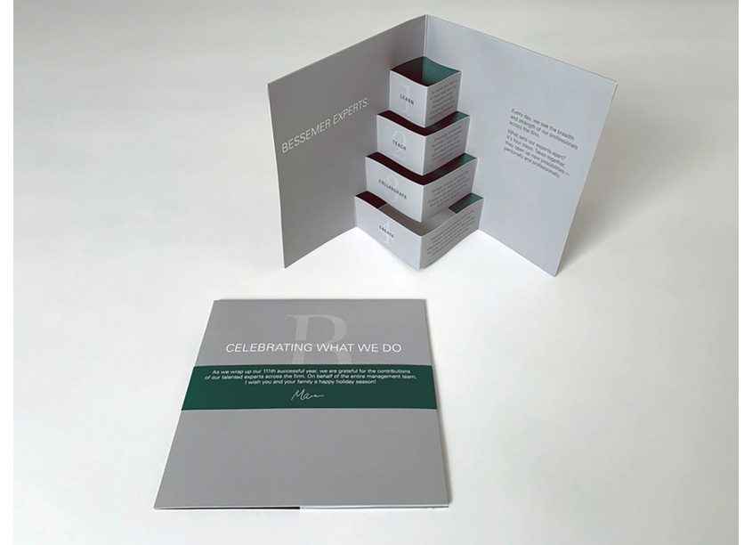 Celebrating Expertise Card by Griffin + Skeggs Collaborative