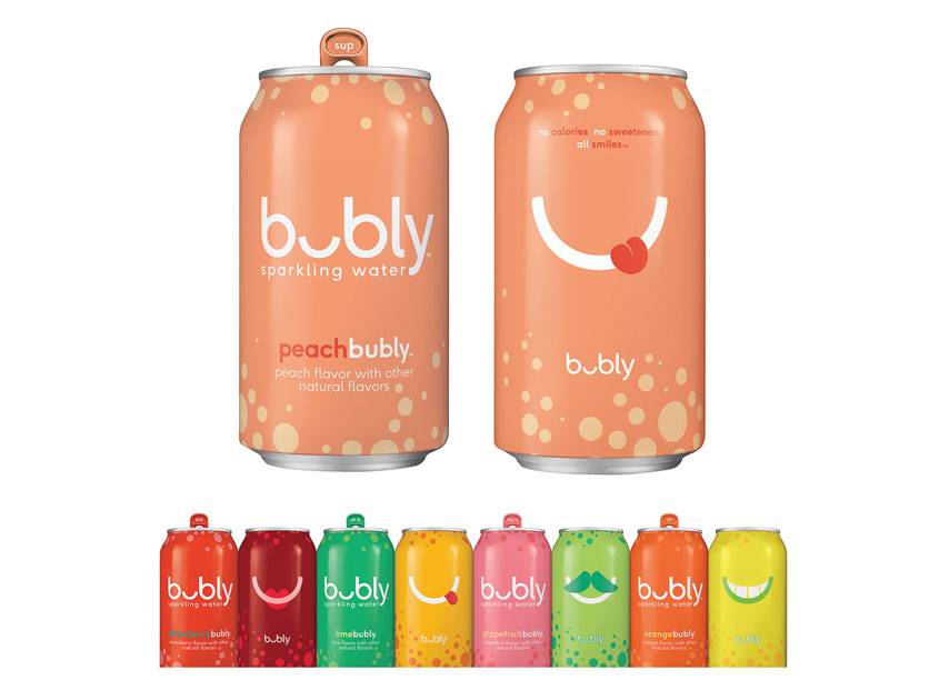 bubly Sparkling Water by PepsiCo Design & Innovation