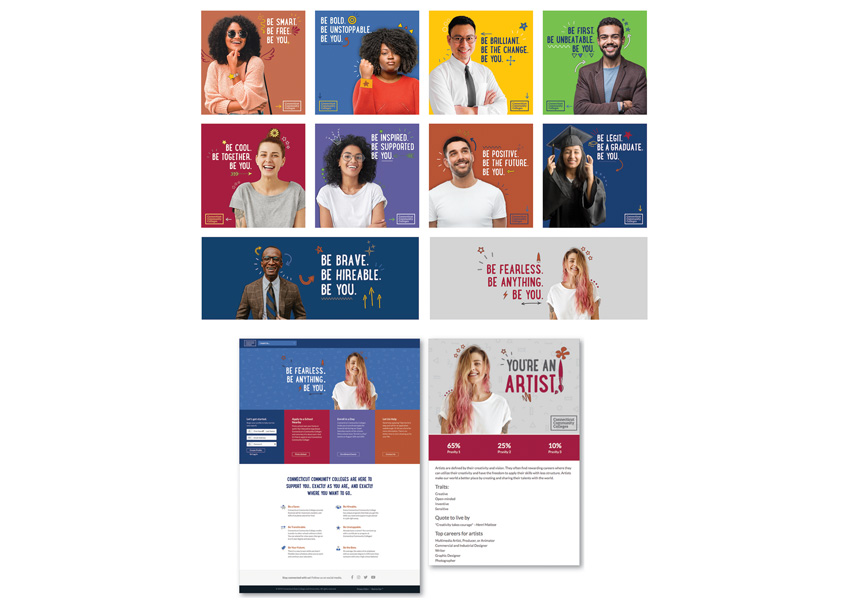 Connecticut State Colleges & Universities (CSCU) Campaign by Odonnell Company