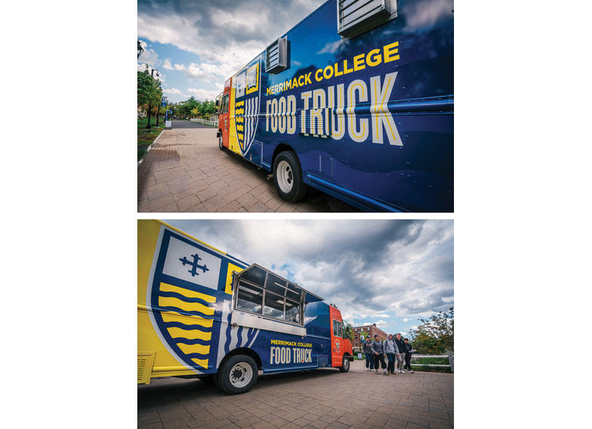Merrimack College Food Truck by PBD Partners