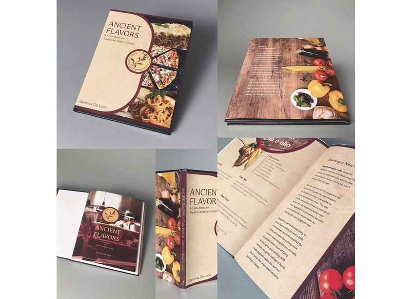 ANCIENT FLAVORS Restaurant Recipe Book by Kennesaw State University/School of Art and Design