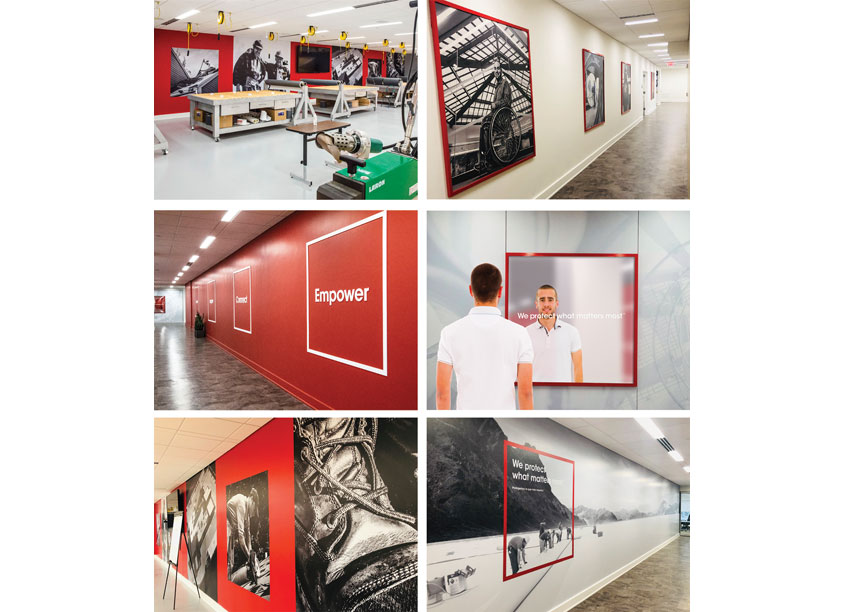 GAF and CARE Environmental Graphics by GAF/Creative Design Services