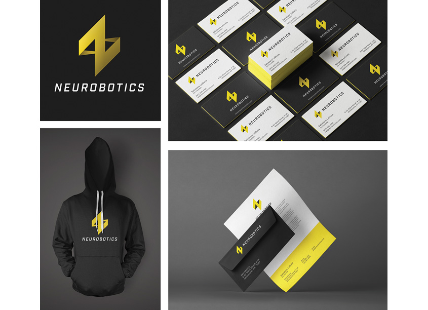 Neurobotics Logo and Branding by Haddad & Partners
