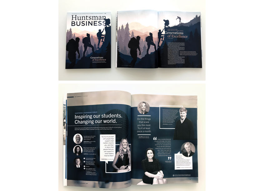 Huntsman Business Magazine 2019 by Utah State University, Huntsman School of Business