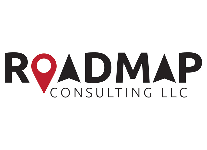 Roadmap Consulting Logo Design by Laurel Black Design