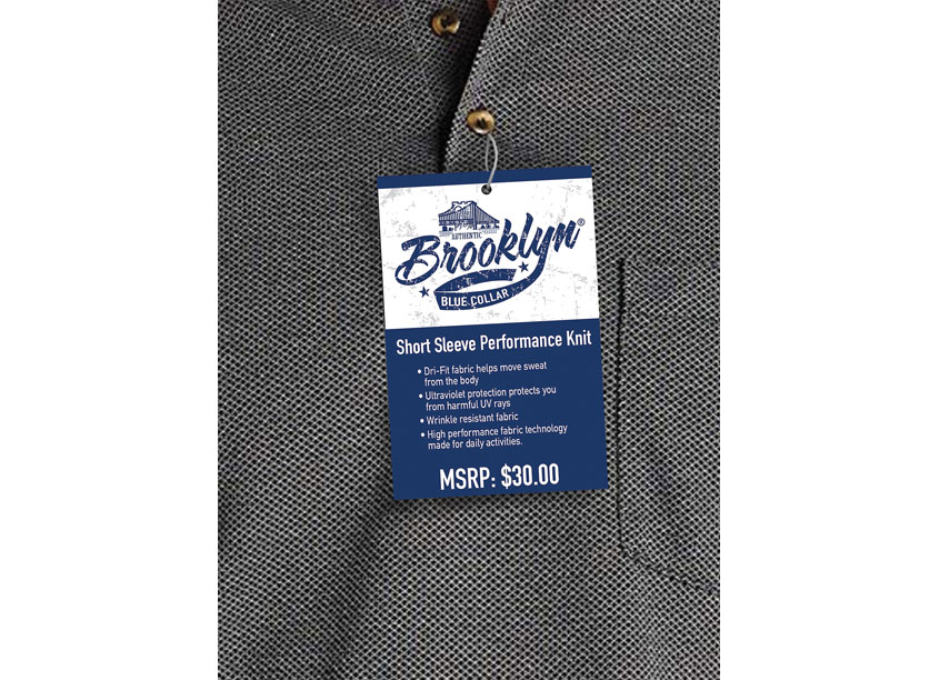 Randy Richards Design Group Brooklyn Blue Collar Branding