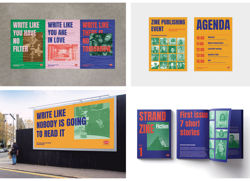 Strand Bookstore by Shillington School of Graphic Design