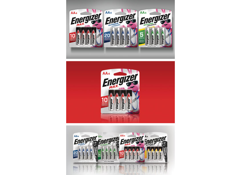 Energizer Battery Package Design by DDW
