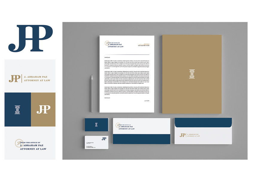 Law Office of J. Abraham Paz Brand System by Analee G. Paz