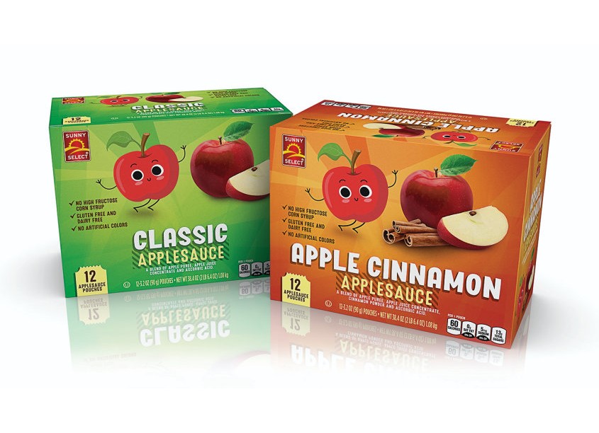 Daymon Creative Services SaveMart | Sunny-Select Applesauce Pouches