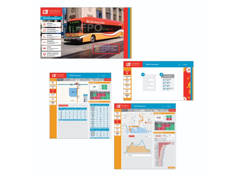 Ridership Data Dashboard by Lentini Design & Marketing, Inc.