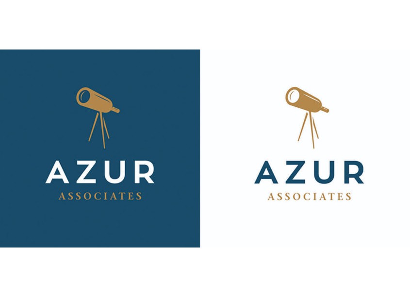 Affinity Creative Group Azur Associates Logo Design