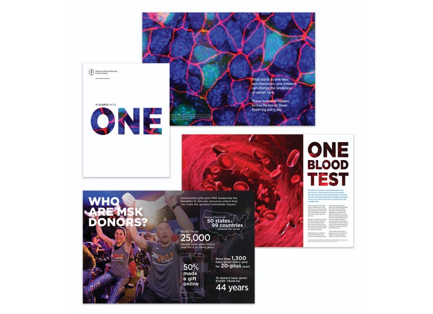 MSK Annual Report 2019 – It Starts With ONE by Memorial Sloan Kettering