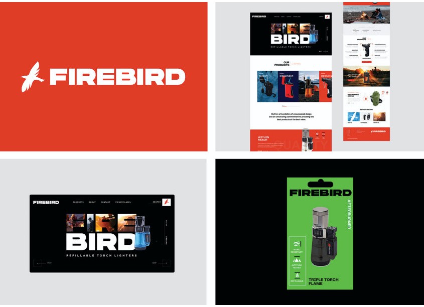 Firebird Website by Marine Lane