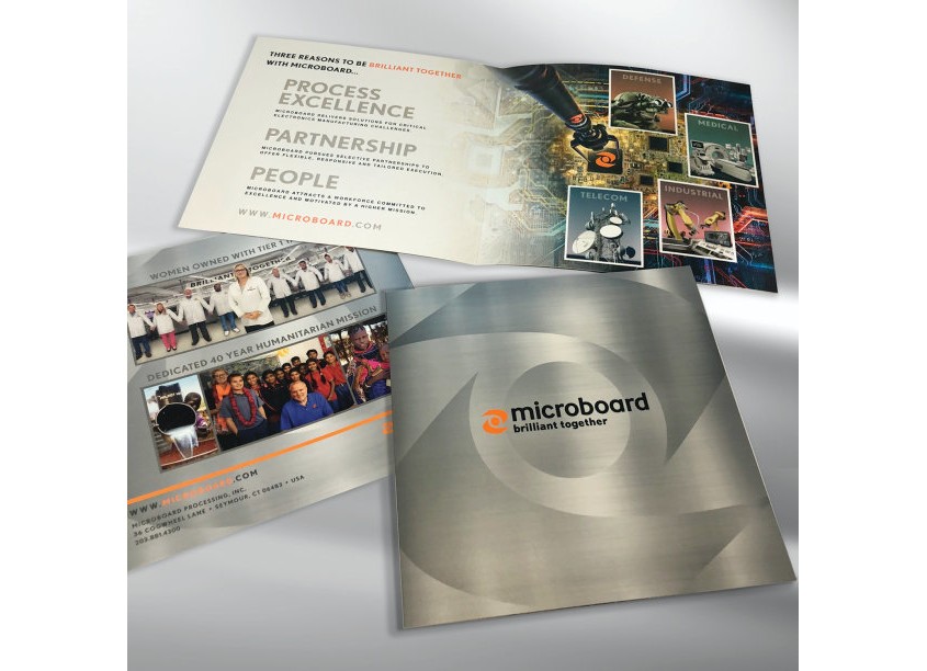 iDesign-Studio Microboard - Brilliant Together Brochure and Collateral