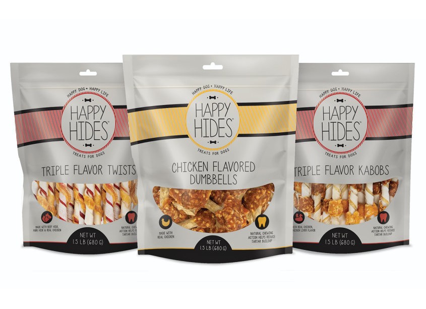 Happy Hides™ Treats for Dogs by Spectrum Brands - Global Pet Care and Home & Garden