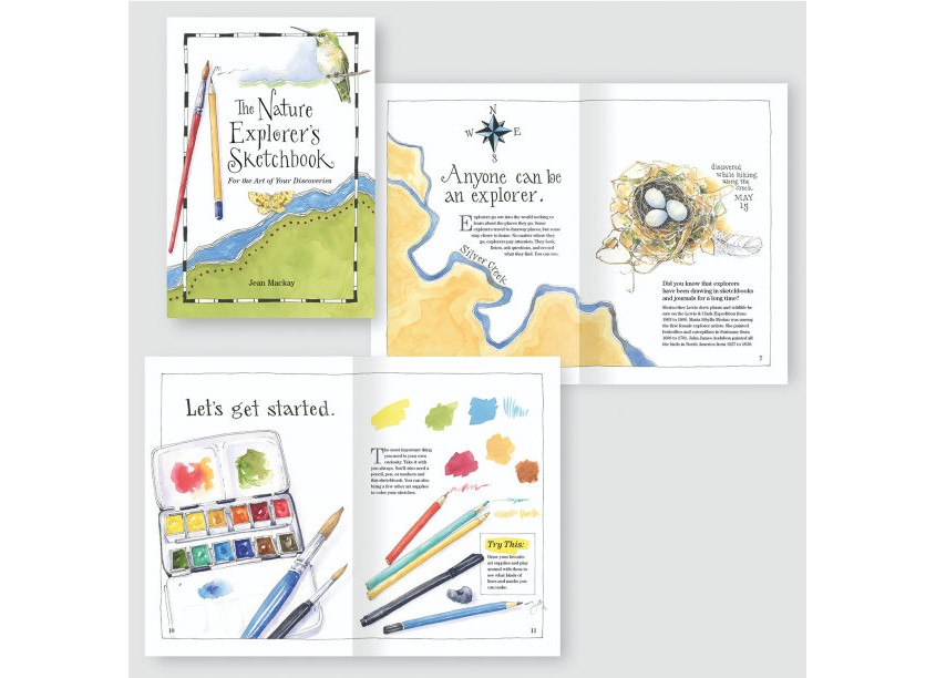 The Nature Explorer's Sketchbook by 2k Design