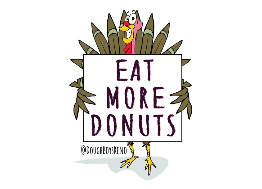 Eat More Donuts Identity by NJ Designs