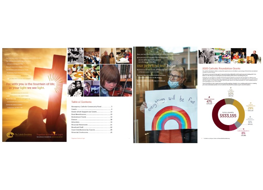 2020 Annual Report - Together in Faith & Light by dsoCreative