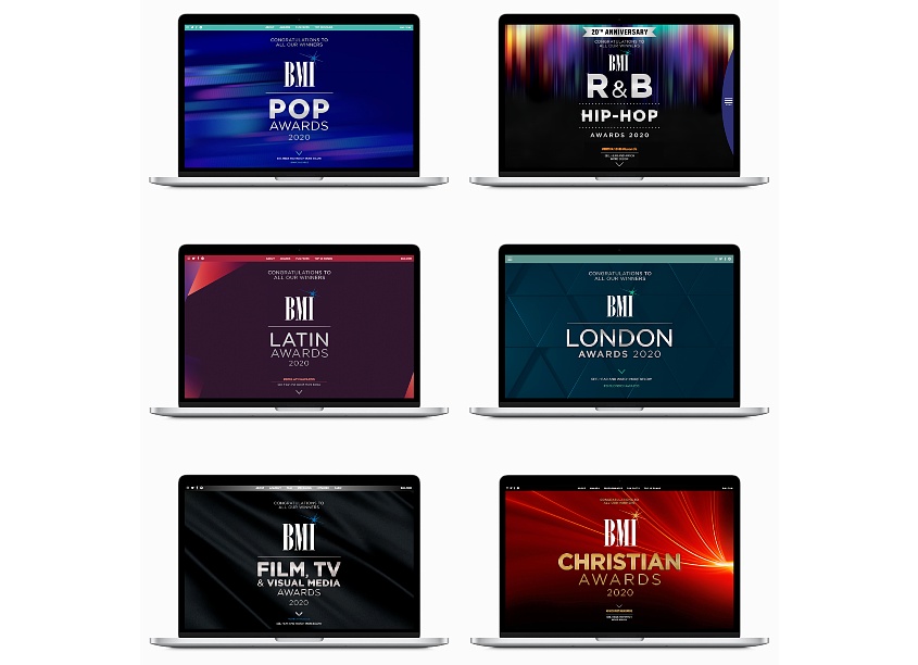 BMI - Broadcast Music, Inc.
 BMI Awards 2020 Websites