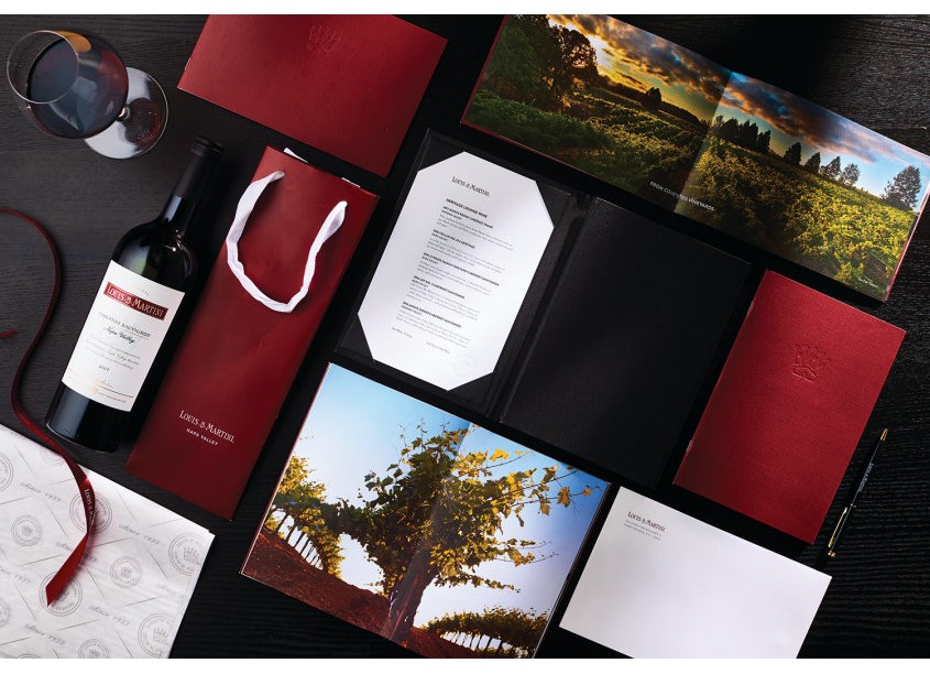 Louis M. Martini Tasting Room Collateral by E&J Gallo Winery