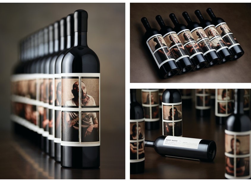 E&J Gallo Winery Orin Swift Face Value Package Design