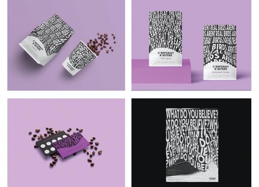 Conspiracy Coffee by Shillington School of Graphic Design