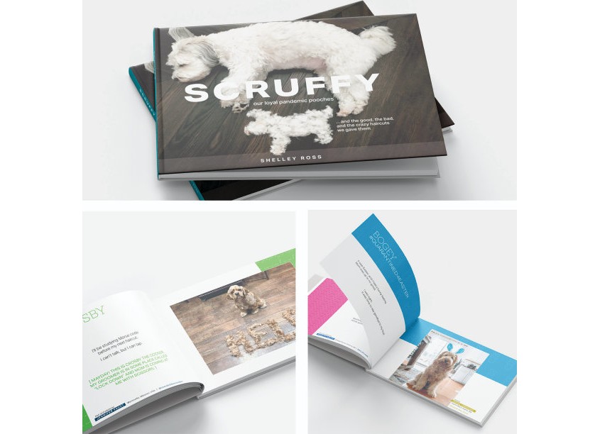 Scruffy Book Design by Door No. 3 Design, Inc.