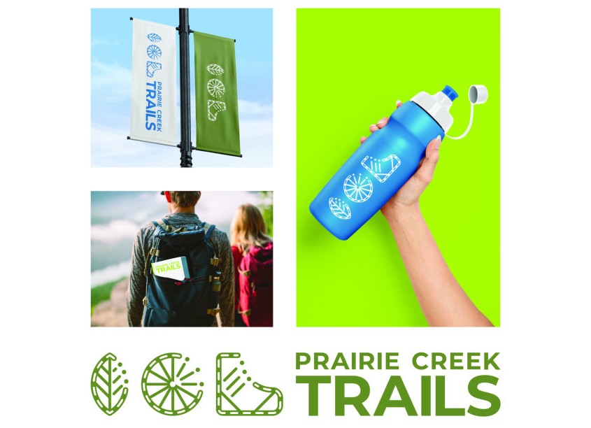 Prairie Creek Trails Identity Design by Studio 165+ | Ball State University School of Art