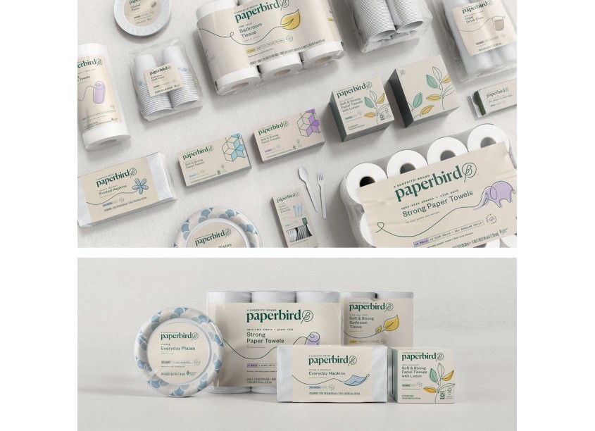 Paperbird Packaging by Pearlfisher