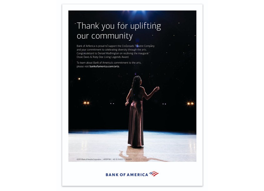 Crossroads Theatre Company Advertisement by Enterprise Creative Solutions, Bank of America