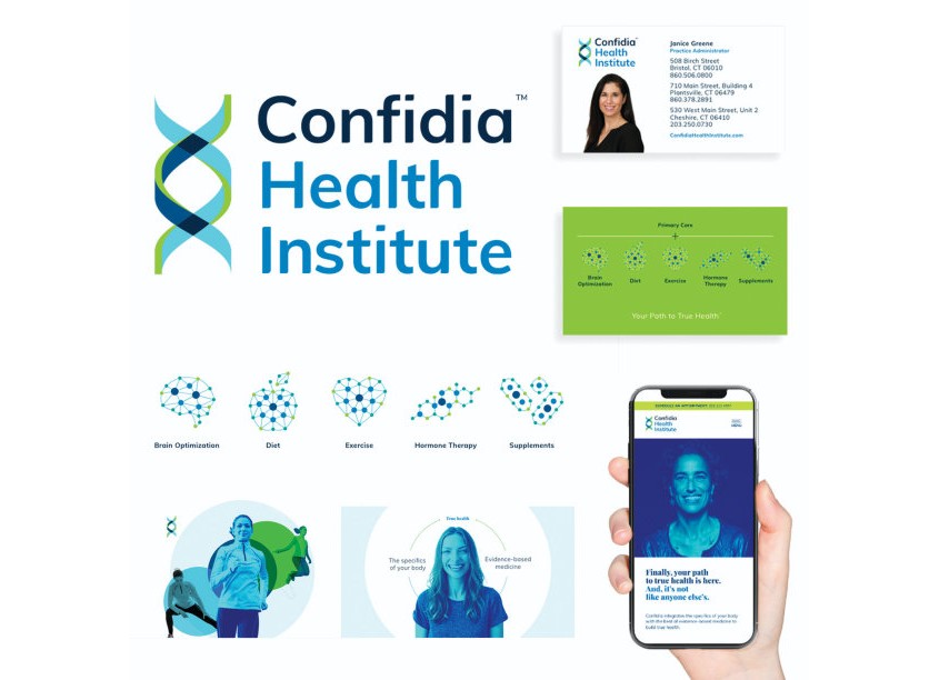 Confidia Health Institute Branding by Worx Branding | Digital | Marketing