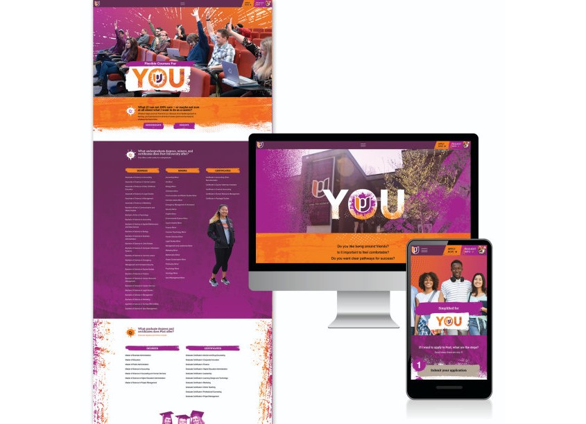 High School Nurturing Campaign Microsite by Worx Branding | Digital | Marketing