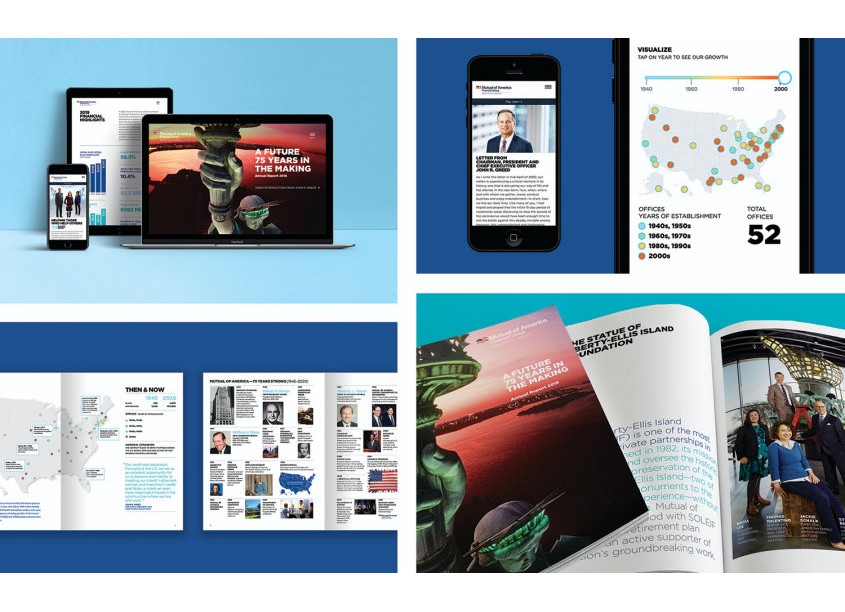 2019 Annual Report Website by Decker Design