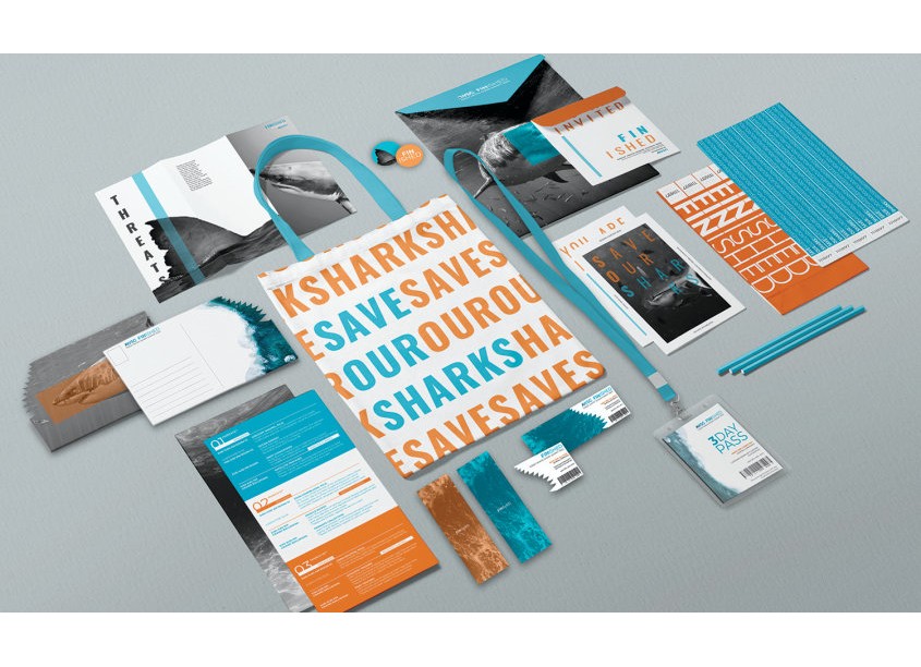 Save Our Sharks by Syracuse University, College of Visual & Performing Arts, School of Design, Communications Design