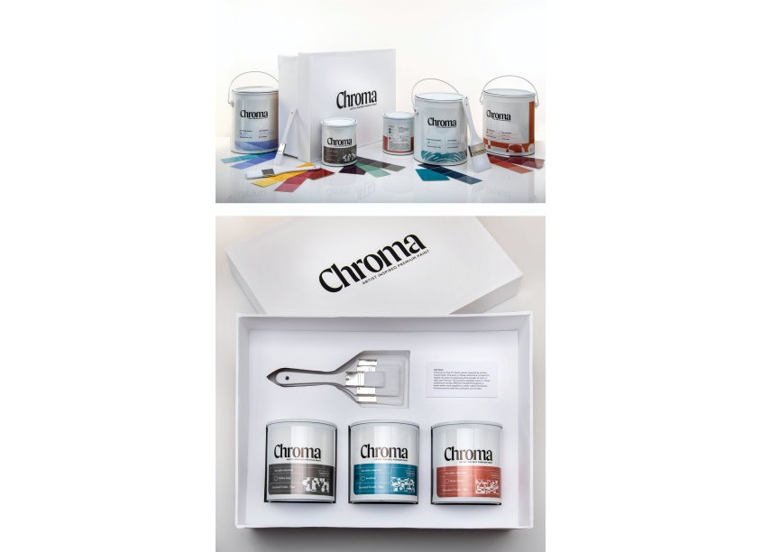 Chroma Artist-Inspired Premium Paints by Syracuse University, College of Visual & Performing Arts, School of Design, Communications Design
