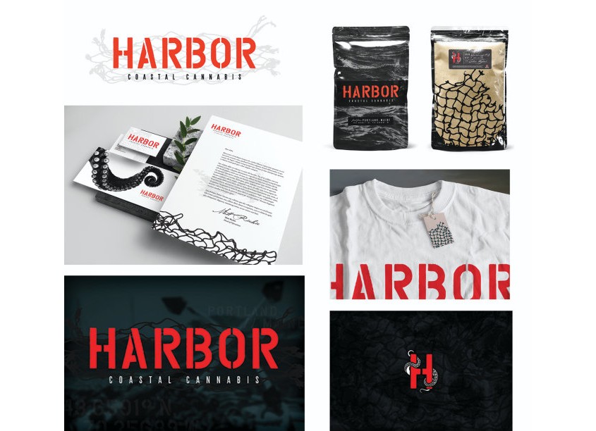 Harbor Coastal Cannabis Branding by Hugh McCormick Design Company