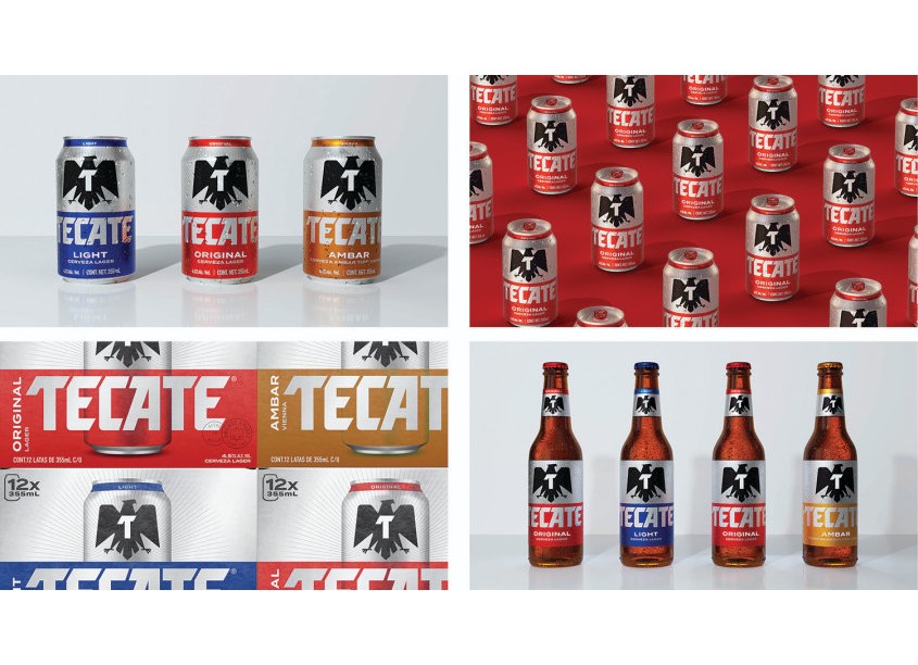 Tecate Brand Identity by Elmwood New York