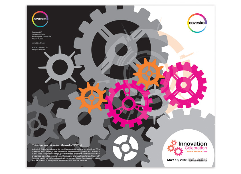 Innovation Celebration Awards Program by Bayer USA LLC Design & Print Services