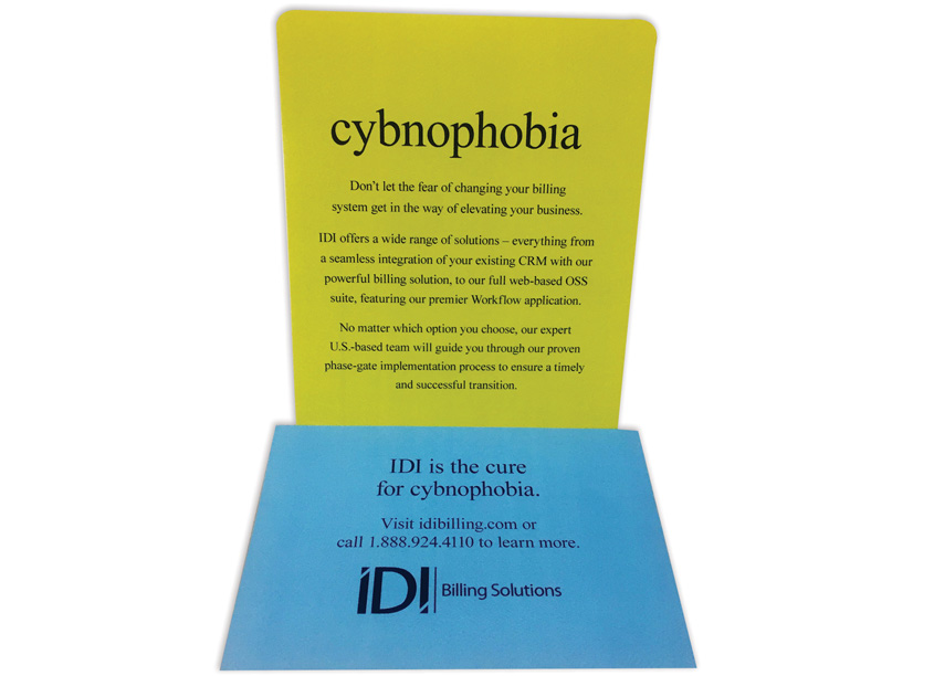 Cybnophobia Direct Mail by IDI Billing Solutions