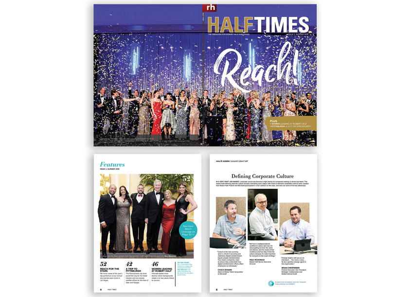 Robert Half International Half Times Magazine, Summer 2018 Edition