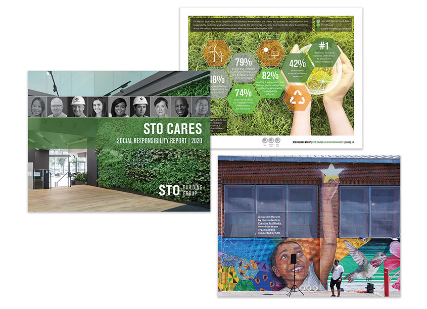 STO Cares Social Responsibility Report by STO Building Group
