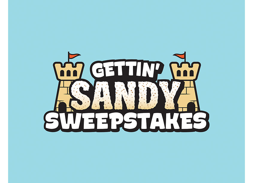 Gettin’ Sandy Sweepstakes Graphic by Phelan Family Brands