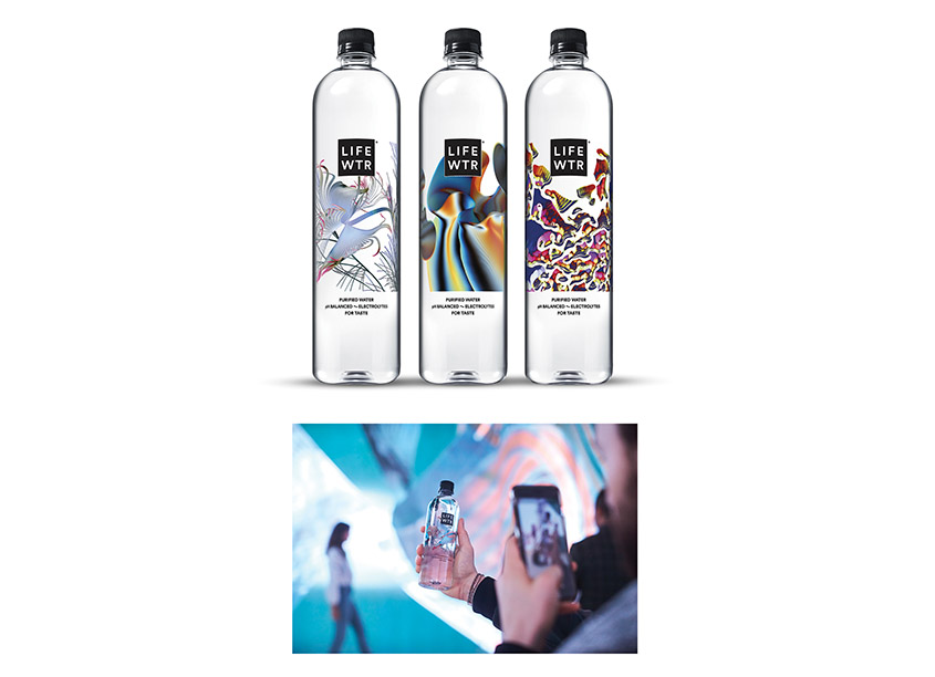 LIFEWTR Series 7: Art Through Technology by PepsiCo Design & Innovation