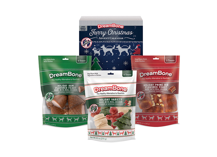 Spectrum Brands - Global Pet Care and Home & Garden DreamBone® Holiday Dog Treats