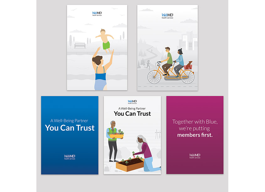Table Top Banners by WebMD Health Services