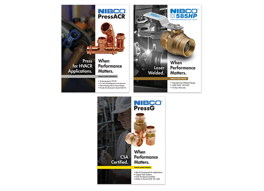 New Products Advertising Series by NIBCO INC.